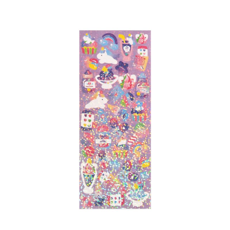 Set 10 tấm stickers trang trí giá rẻ