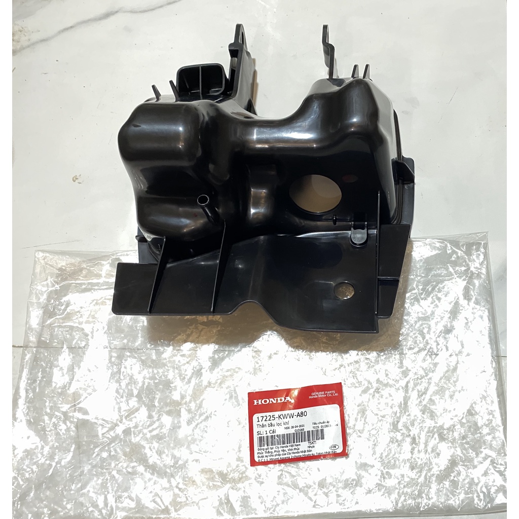 Thân bầu lọc khí WAVE S110, RSX110, BLADE SỐ chính hãng Honda