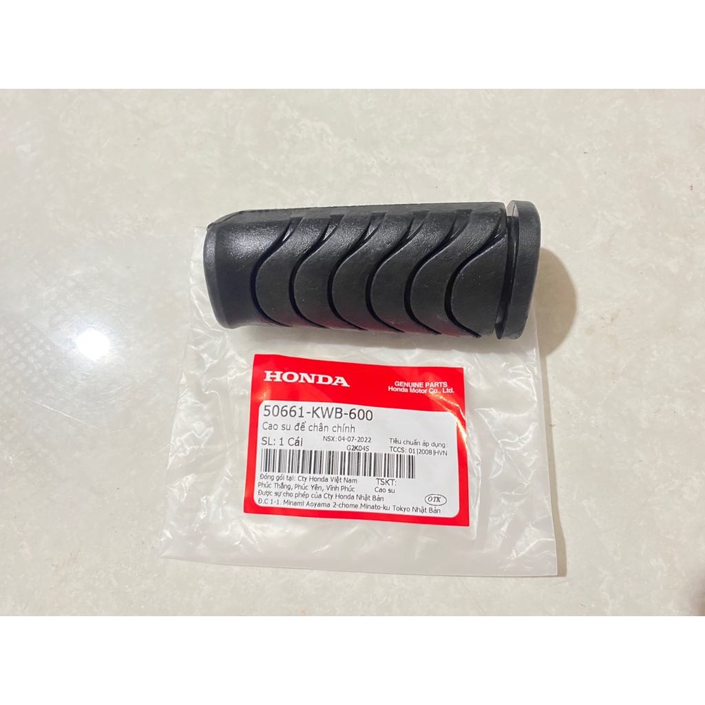 Cao su để chân giữa WAVE RSX110, S110, RS110 chính hãng Honda
