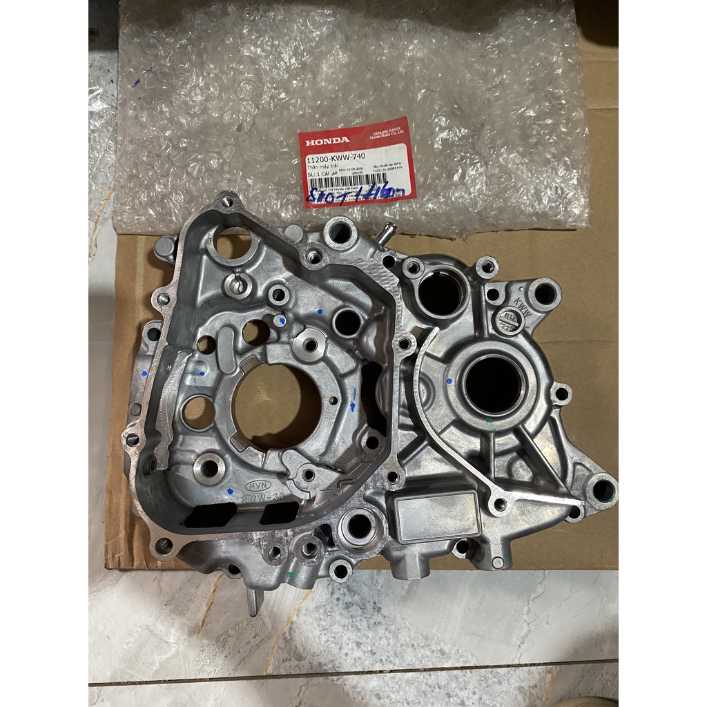 Thân máy trái WAVE S110, RS110, RSX110 chính hãng Honda