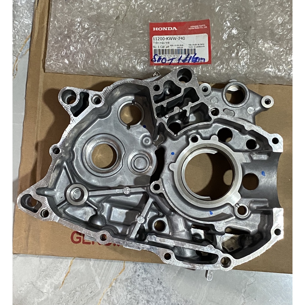 Thân máy trái WAVE S110, RS110, RSX110 chính hãng Honda