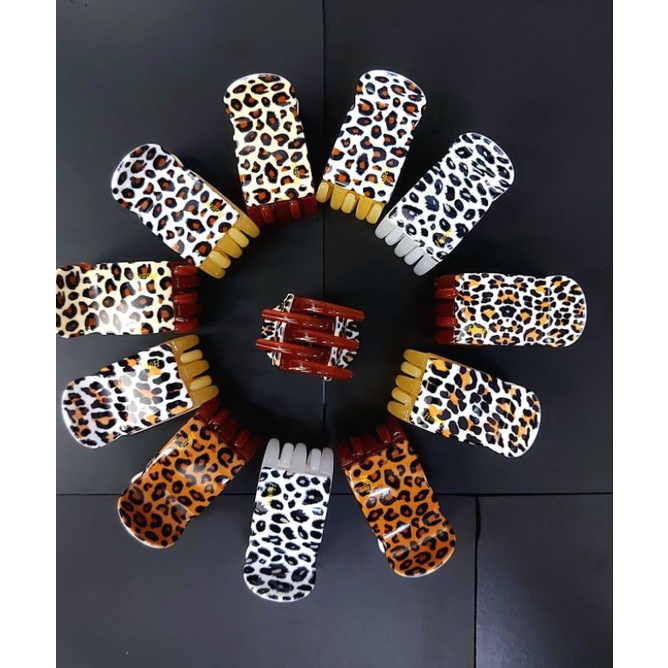 Combo 12 Cây Kẹp Tóc Càng Cua Honey Cao Cấp 130703