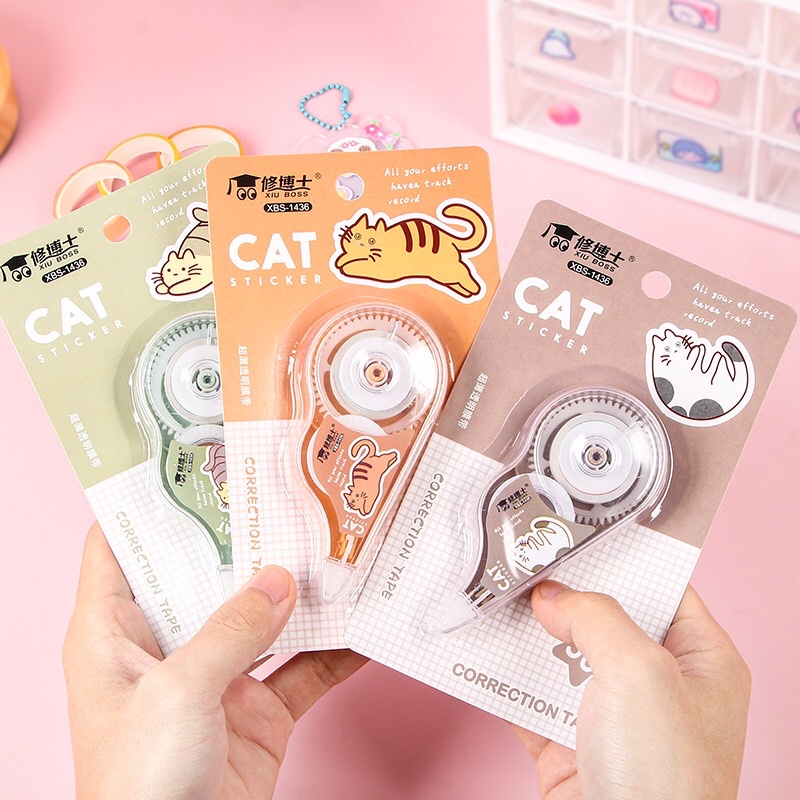 Bút xoá giấy kéo dài khoảng 12cm