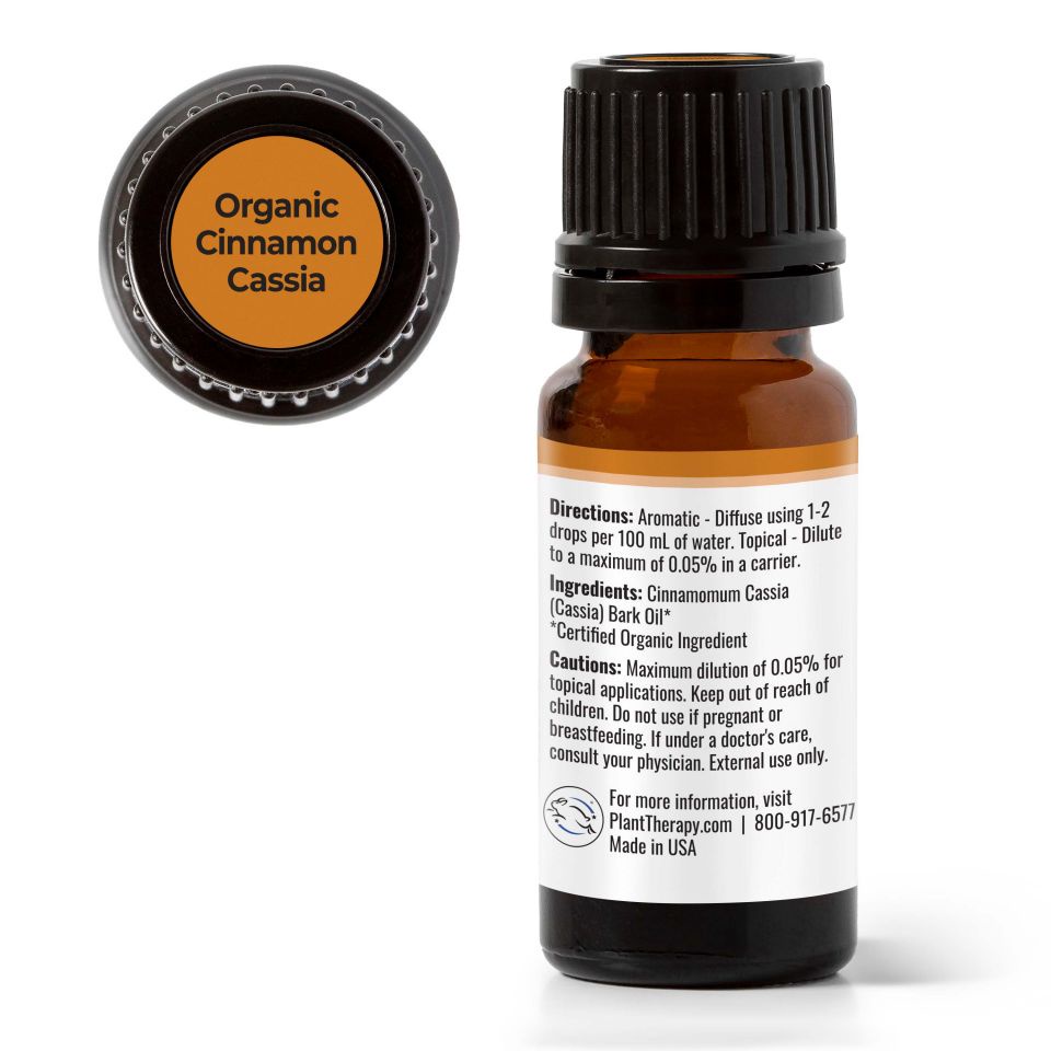 Tinh dầu hữu cơ Vỏ Quế (Cinnamon Cassia) Plant Therapy - Organic essential oil