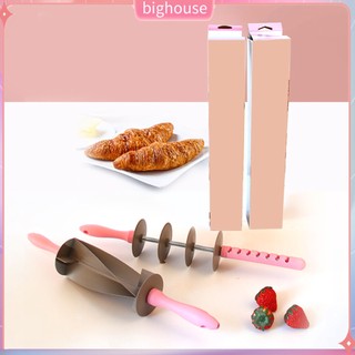 Dụng cụ lăn cắt bột bánh sừng bò cầm tay không dính tiện dụng