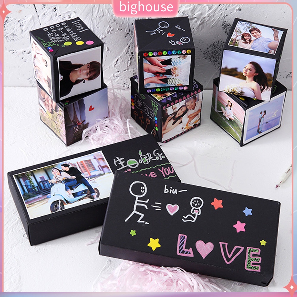 (BH) Hộp Quà Tặng / Album Ảnh 26 Bất Ngờ Độc Đáo DIY