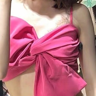 Áo Ống Ngắn Trang Trí Nơ Phong Cách Âu Mỹ Mùa Hè Mới 2023 Cho Nữ
