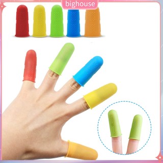 (BH) Set 3 / 5 / 12 Bao Ngón Tay Silicone Chống Cắt Tiện Dụng