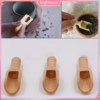 (BH) Muỗng gỗ dùng xúc trà/cà phê/muối tiện dụng