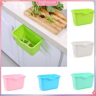 (BH) Thùng rác mini bằng nhựa kẹp tủ bếp tiện dụng