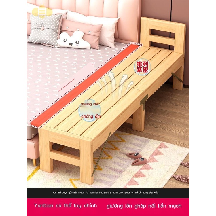 Giường gấp trẻ em có lan can