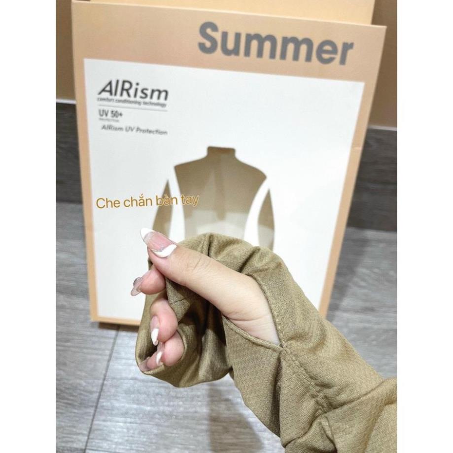 Áo chống nắng nữ, Áo chống nắng UV morriss 1 lớp chất vải airism thun mát lạnh DLV.store | BigBuy360 - bigbuy360.vn