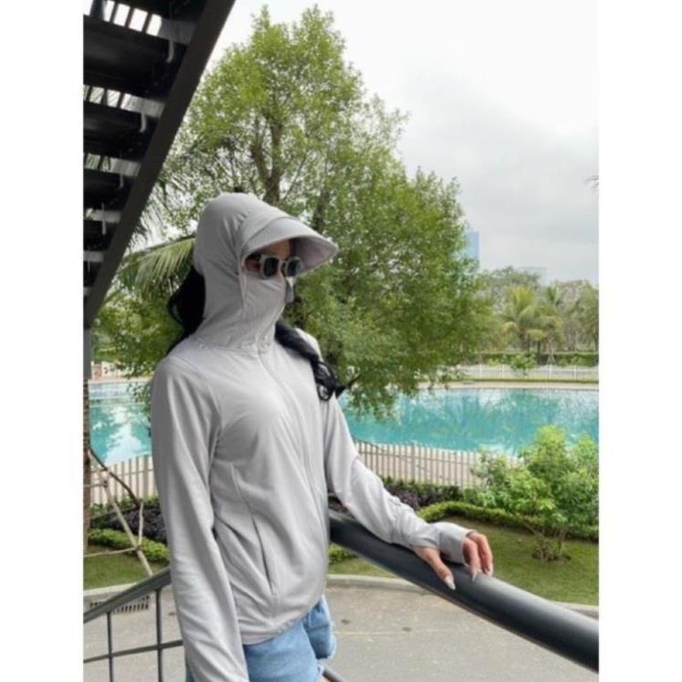 Áo chống nắng nữ, Áo chống nắng UV morriss 1 lớp chất vải airism thun mát lạnh DLV.store | BigBuy360 - bigbuy360.vn