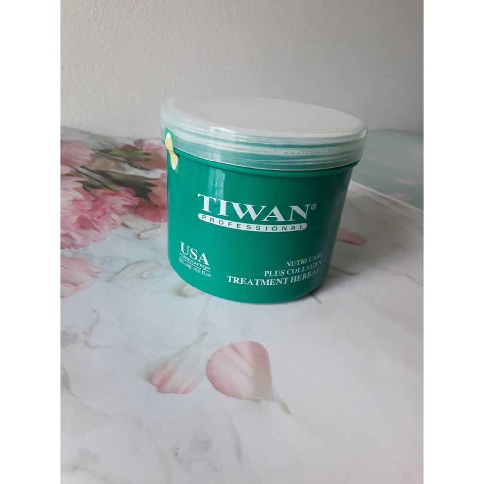 KEM HẤP Ủ TÓC, HẤP DẦU THẢO DƯỢC TIWAN 500ML amora