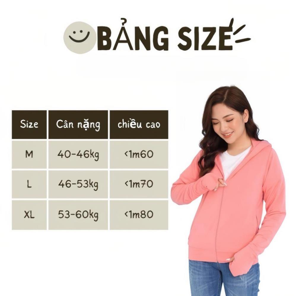 Áo chống nắng nữ 1 lớp, áo khoác chống nắng nữ đai gấu to vải thông hơi mềm mát xuất nhật DLV.Fashion | BigBuy360 - bigbuy360.vn