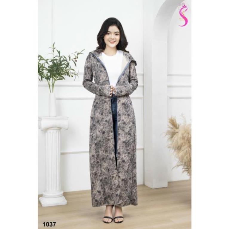 Áo chống nắng dài toàn thân, váy chống nắng vải umi siêu dày dặn chống nắng tốt DLV.store | BigBuy360 - bigbuy360.vn