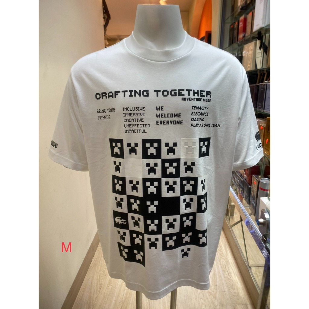 Áo Thun Trắng Hình Lacoste - New - TH3802 51 001