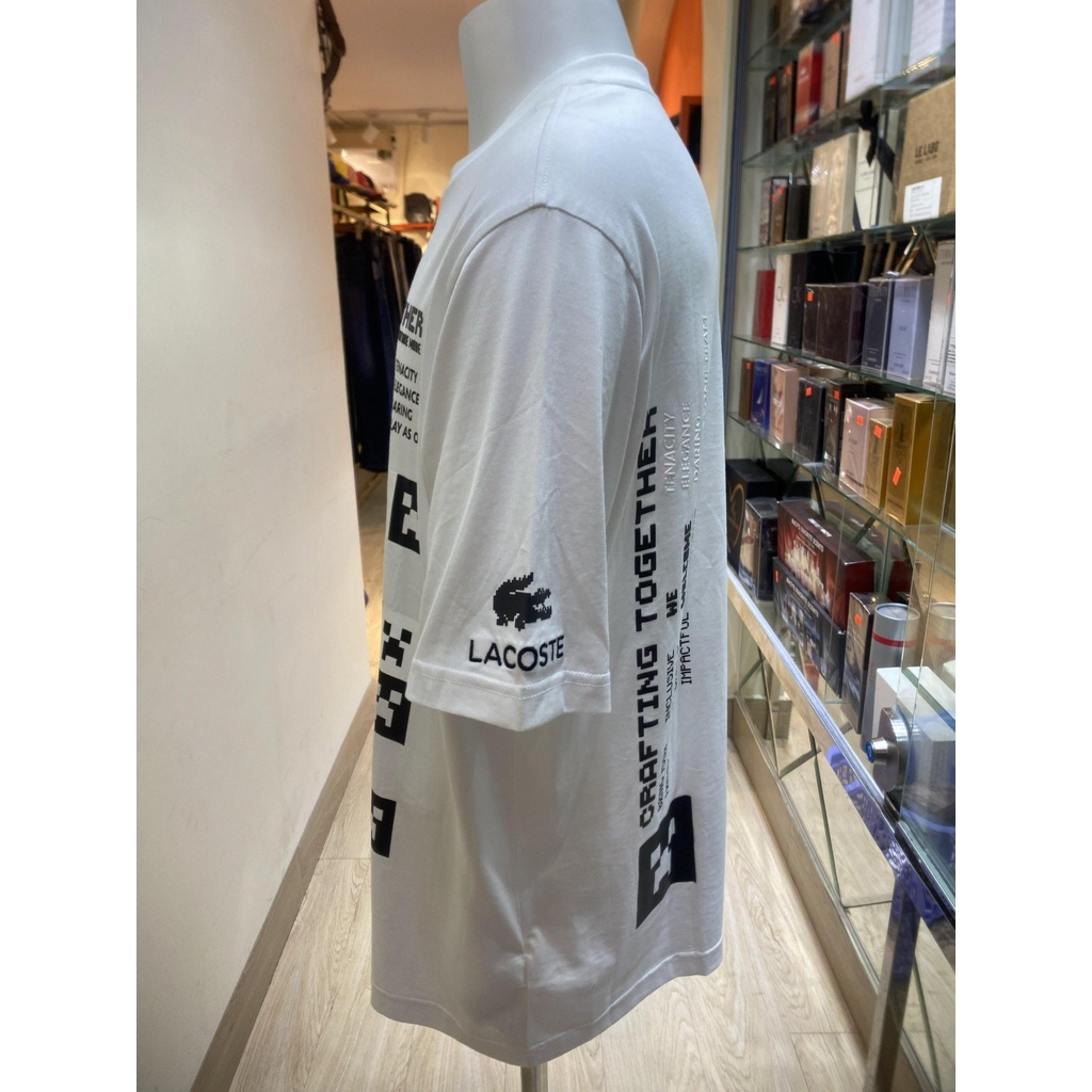 Áo Thun Trắng Hình Lacoste - New - TH3802 51 001