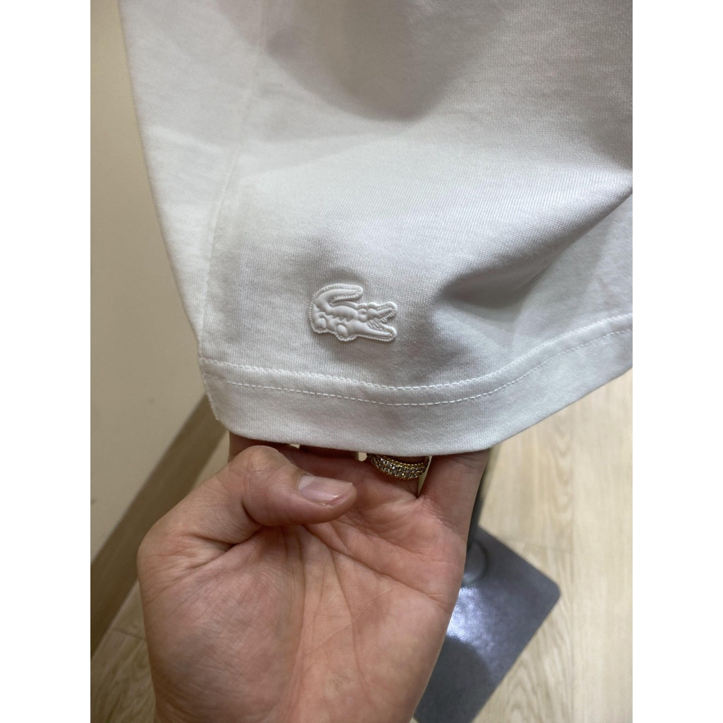 Áo Thun Trắng Hình Lacoste - New - TH3802 51 001