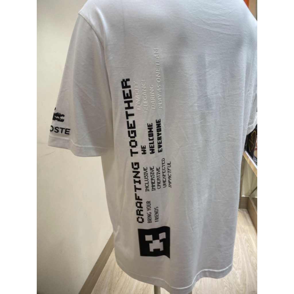 Áo Thun Trắng Hình Lacoste - New - TH3802 51 001