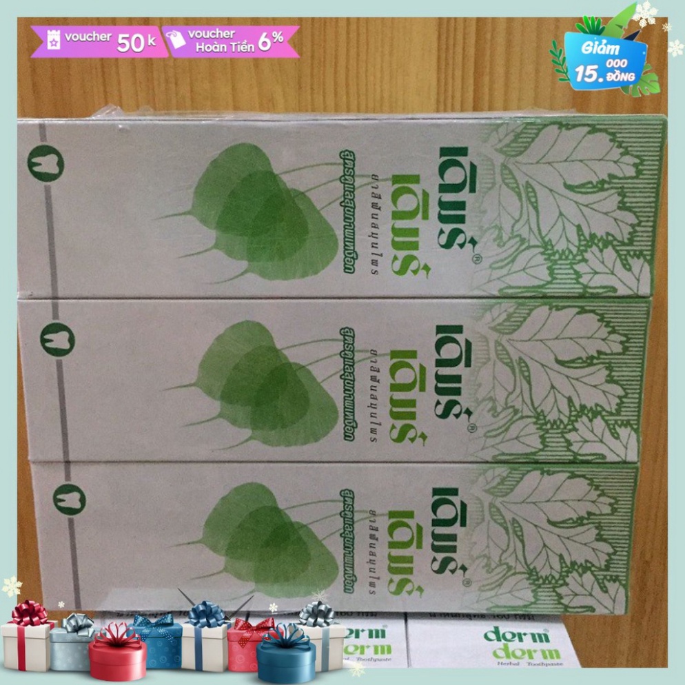 Kem Đánh Răng Thảo Dược DERM DERM 160g Thái Lan