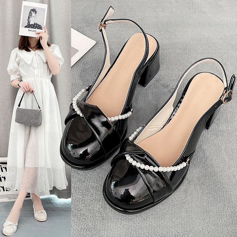 Dép nữ Mary Jane cao gót thời trang