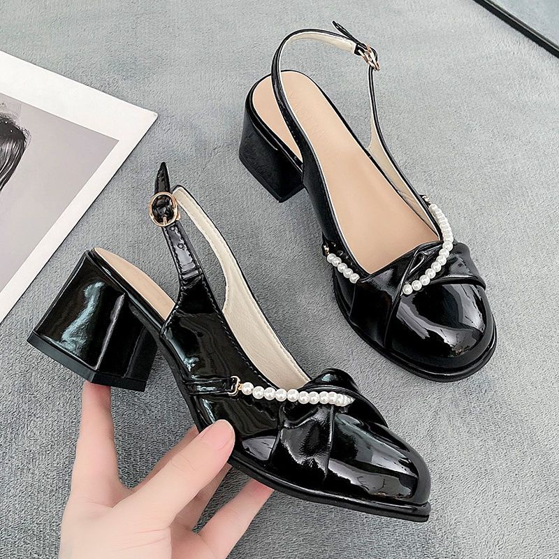 Dép nữ Mary Jane cao gót thời trang