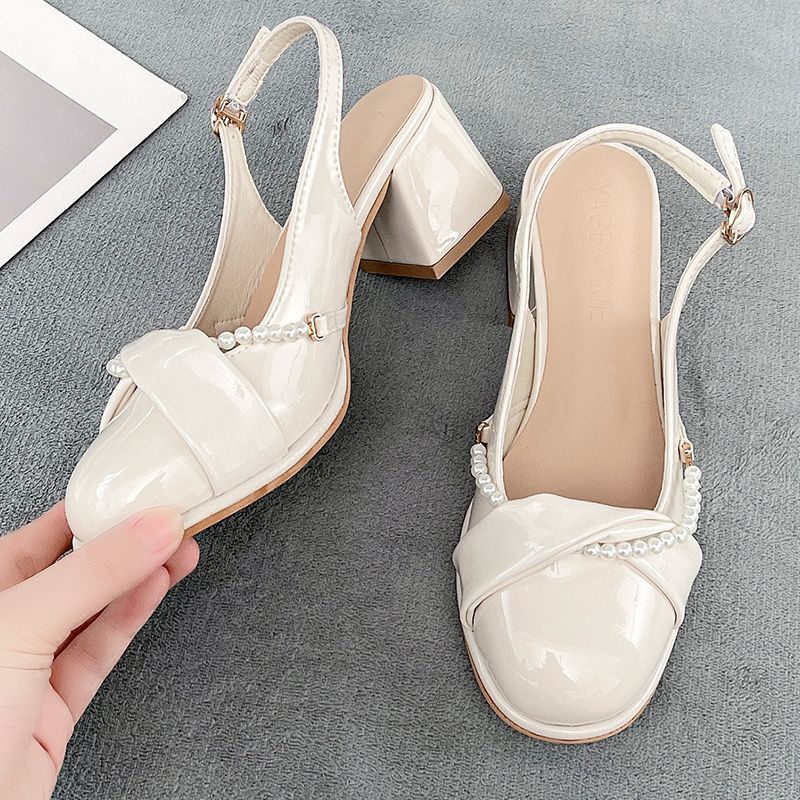 Dép nữ Mary Jane cao gót thời trang