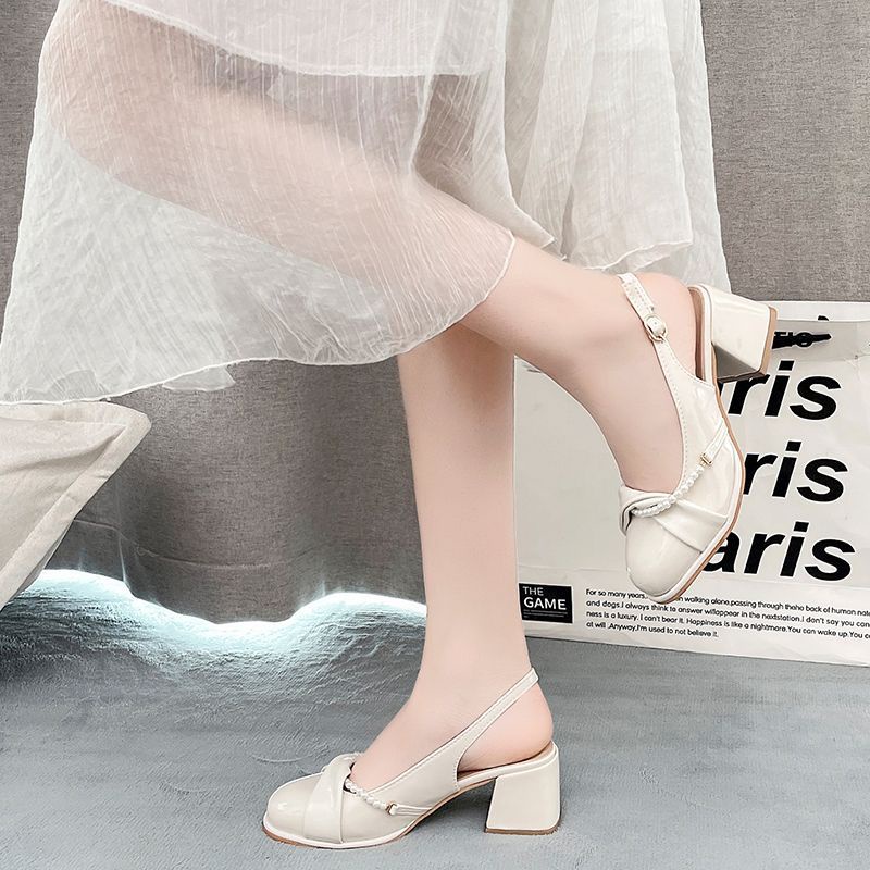 Dép nữ Mary Jane cao gót thời trang