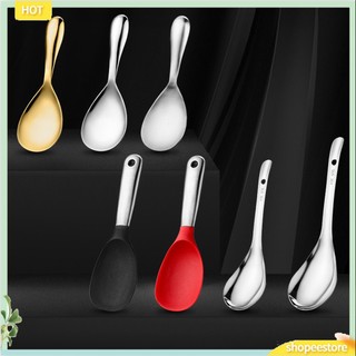 (shopeestore) Muỗng xới cơm bằng thép không gỉ chống dính tiện lợi