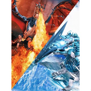  các khối xây dựng lớn trò chơi vương quyền mô hình rồng lắp ráp các khối xây dựng rồng lửa rồng băn 