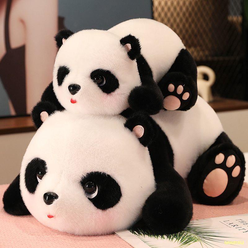 Gấu trúc sang trọng Đồ chơi ôm búp bê ngủ Gấu trúc khổng lồ Búp bê ôm gối búp bê gấu