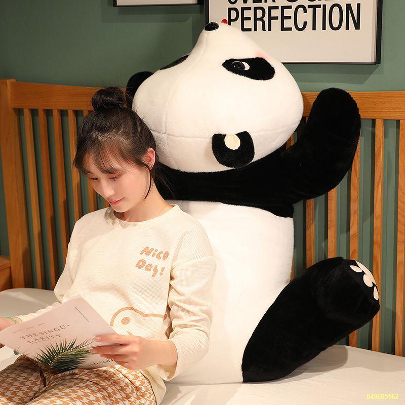 Gấu trúc sang trọng Đồ chơi ôm búp bê ngủ Gấu trúc khổng lồ Búp bê ôm gối búp bê gấu