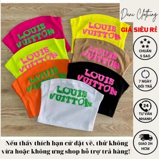 Áo ống in chữ chất thun borip - Z3U hàng xịn, hình thật, clip thật