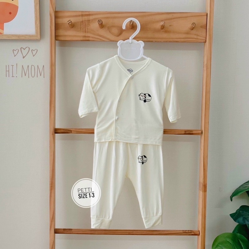 Bộ petit sợi tre sơ sinh