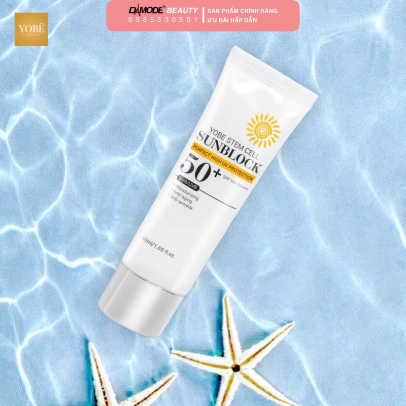 Kem Chống Nắng Tế Bào Gốc YobeCell - Yobe Stem Cell Sunblock
