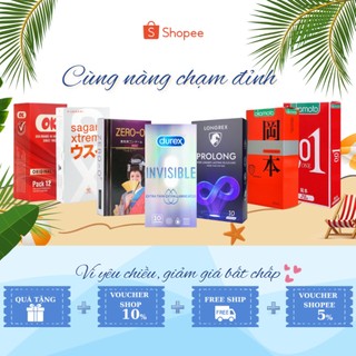 Bao cao su siêu mỏng Nhật Bản ZeRo O2 1 chiếc