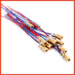 Đầu phát tia laze 3v / 5v - đèn laze tia sáng đỏ 3v / 5v - bước sóng 650nm