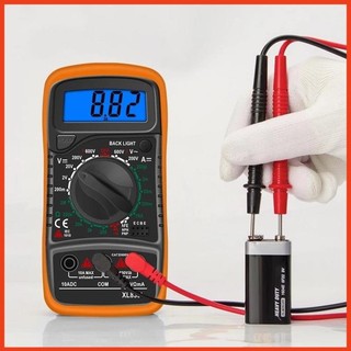 Đồng Hồ Đo Điện XL830 XL830L - Đồng Hồ Vạn Năng Điện Tử XL830L ( Có Pin + Dây đo)