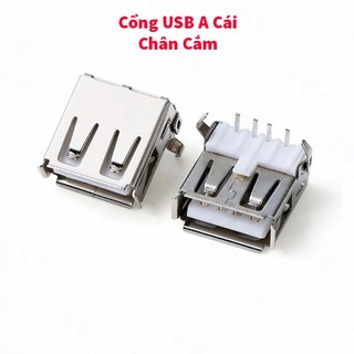 Cổng USB A/B/Mini/Micro Đực/Cái Chân Cắm/Chân Dán - Đầu USB, USB A, USB B, USB Mini, USB Micro