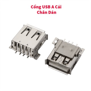 Cổng USB A/B/Mini/Micro Đực/Cái Chân Cắm/Chân Dán - Đầu USB, USB A, USB B, USB Mini, USB Micro