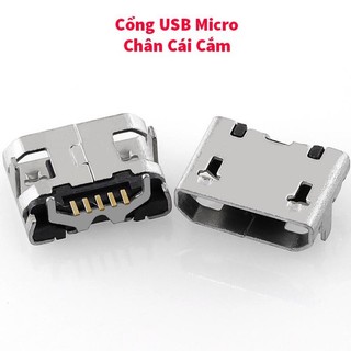 Cổng USB A/B/Mini/Micro Đực/Cái Chân Cắm/Chân Dán - Đầu USB, USB A, USB B, USB Mini, USB Micro