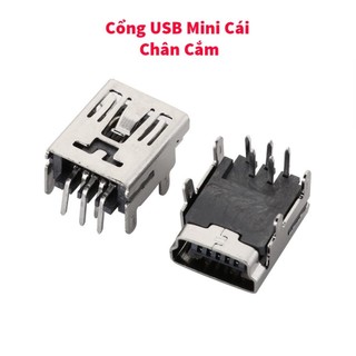 Cổng USB A/B/Mini/Micro Đực/Cái Chân Cắm/Chân Dán - Đầu USB, USB A, USB B, USB Mini, USB Micro