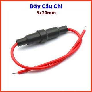 Dây cầu chì 5x20mm, dây bảo vệ cầu chì - dùng và bảo vệ cầu chì ống 5x20mm
