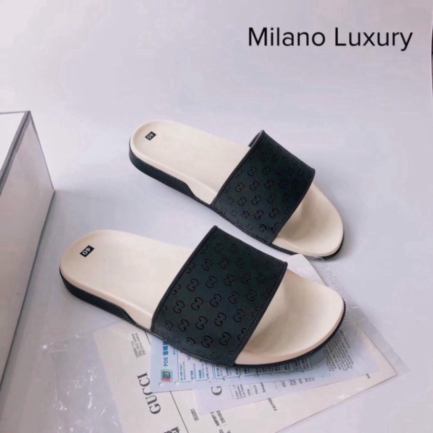 Dép lê thời trang quai ngang nam GUCCi SÉT hàng đẹp có sẵn tại kho, dép lê đẹp hot 2023