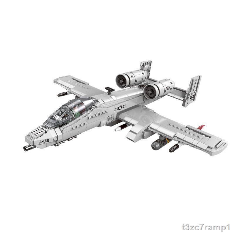 Starcastle XB-06022 Xếp Hình Tương Thích Với Lego A10 Mô Hình Máy Bay Tiêm Kích Khối Xây Dựng Hạt Nhỏ Tự Làm Đồ Chơi
