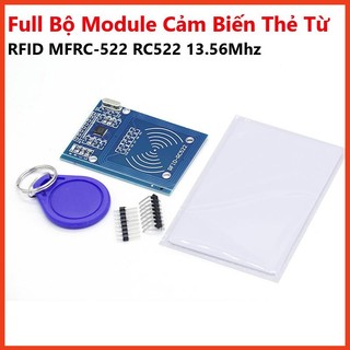 Full bộ module cảm biến thẻ từ rfid mfrc-522 rc522 13.56mhz