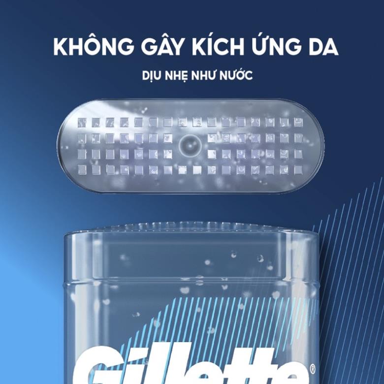 Lăn khử mùi nam Gillette Clear Gel 107g / Sáp 96g Sport Active Arctic Ice Cool Wave 6in1 Ultimate Clear Rush
