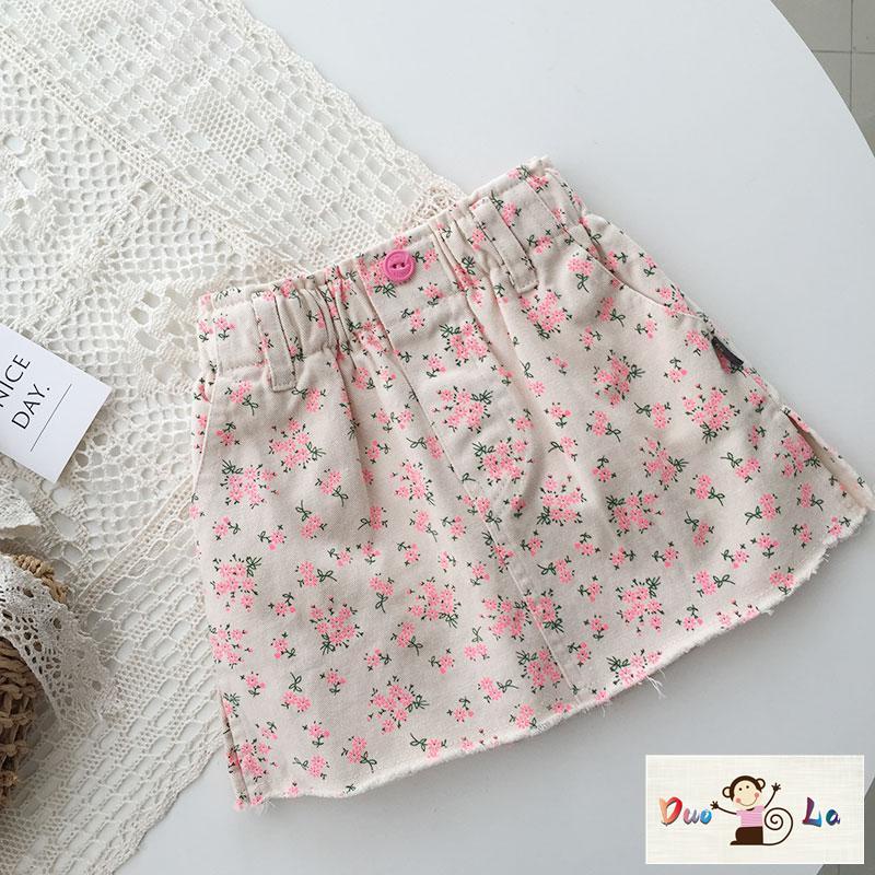 Chân Váy Ngắn Dáng Chữ A Thời Trang Hàn Quốc Xinh Xắn Cho Bé Gái