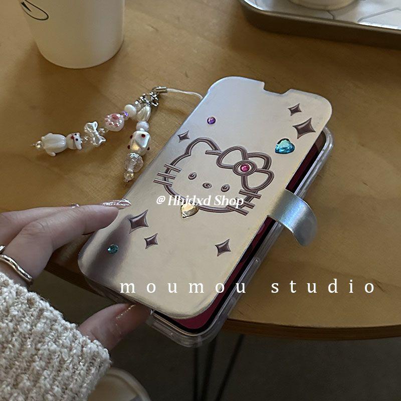 Ốp Điện Thoại Mềm Hình Mèo Hello Kitty Cho Iphone 14 iPh13 13promax 12 11